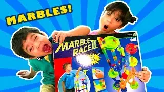 Marble Race II Toy Review: DIY Marble Run