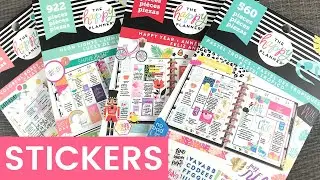 The Happy Planner STICKERS flip throughs | Spring 2019