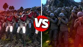 5000 US SOLDIERS VS 5000 RED COATS