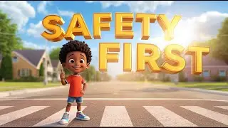 SAFETY FIRST 🚸 | The Cutest Pixar-Style Lesson on Crossing the Street Safely!