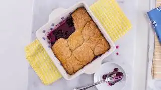 Blueberry Cobbler- Foodie Files