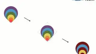 six staged concentric circles for business marketing strategy