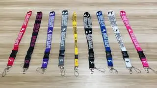 Pink Love* ID Card Lanyards *with *Metal Hooks* Wearing Looks,Do you like them?