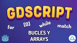 ⚡ GDSCRIPT: Loops, Arrays, and Match (While & For) | Learn to PROGRAM in GODOT 🎮 (Chapter 4)