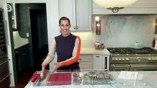 Cella Expandable Clear Drawer Organizer w/ Silicone Liners on QVC