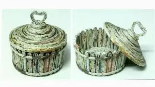 Newspaper craft ideas 