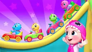 Five Little Dinos + More | Funny Bunny - Nursery Rhymes & Kids Songs🌟