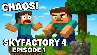 Scorn and Nightmare play SkyFactory 4 (#1)