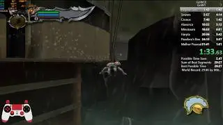 God of War - Speedrun Cheat% 29:13 PS2 Emulator