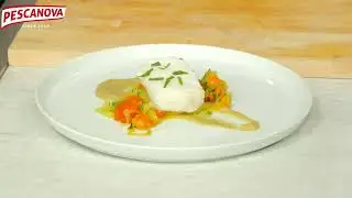 Poached Chilean Sea Bass with Stewed Tomato & Fennel