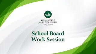 WJCC School Work Session from 4/1/25