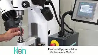 Klein Maschinenbau Zentruml&auml;ppmaschinen Center Lapping Machine