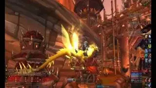 NEW World of Warcraft Flying Mount - Awesome Yellow Dragon - Heart Of The Aspects