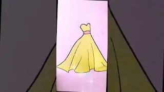 Ball Gown Sand/Glitter Art | Relaxing and Satisfying