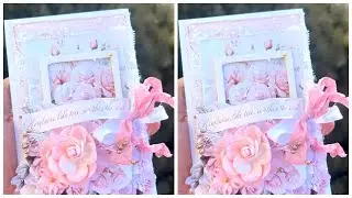 SHABBY CHIC CARD PROCESS TUTORIAL | STEP-BY-STEP | COME CRAFT WITH ME