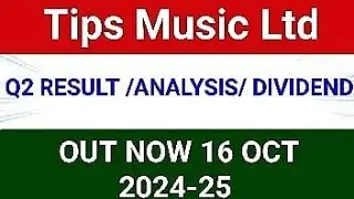 TIPS MUSIC LTD Q2 RESULT 2024| TIPS MUSIC LTD Q2 RESULT TODAY|