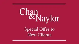 Holiday in Bali and 50% Discount for New Clients at Chan & Naylor
