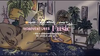Study Session  / Late Night Study / Rain / Reading  🎶 ivoadventures - two of us 🎶 ✏️ 1 hour