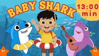 Baby Shark Compilation | Nursery Rhymes & Kids Songs