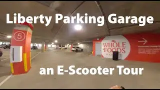 Hand Painted Signs in Liberty Parking Garage