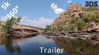 Hike Dalmanyi-Bell Gorge, Trip1, Trailer 8k, 360