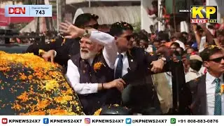 Karnataka News | PM Modi holds massive roadshow in Udupi