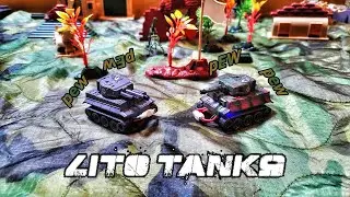 Nano Battle Tanks you can control via the internet