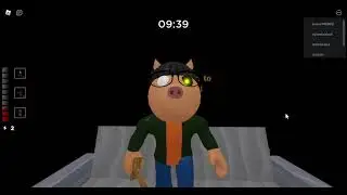 Jugando con la skin de Pony Piggy Roblox