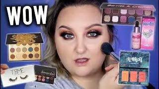 TESTING INFLUENCER CREATED MAKEUP BRANDS! + BEAUTY COMMUNITY CHAT