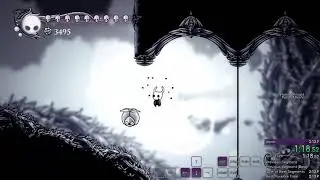 Hollow Knight Path of Pain speedrun in 2:13.18
