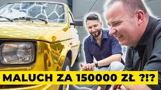 TAKIEGO auta jeszcze u nas nie było! ZŁOTY Fiat 126 z kanału @duzywmaluchu
