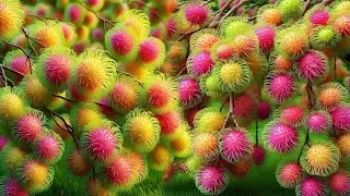 easy and fast techniques for propagating and growing rambutan fruit trees #garden #nature #fruits