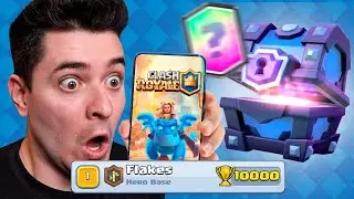 Cheguei em 10 MIL TROF&Eacute;US no Clash Royale!