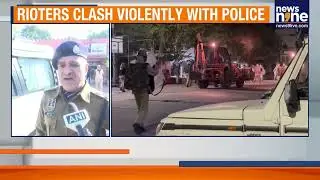 Tension Erupts In Rajasthan's Chomu Town | Police Use Tear Gas To Control Situation | News9