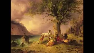 Mozart (Piano Concerto No. 13); Friedrich Gauermann (1807-1862)