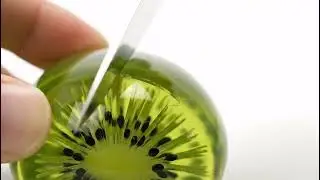 Cutting fruit kiwi ai ASMR #dailyshorts #asmrsounds #asmr 