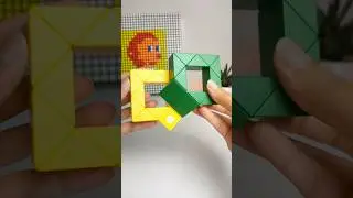 I Made This Fun Shape Out of 24 Wedges Magic Snake 🧩 #shorts