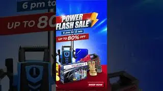 Get your carts ready! 🛒 Power Flash Sale is about to drop 🔥