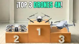 Los 3 DRONES CON C&Aacute;MARA 4K M&aacute;s Vendidos en Amazon! 🚁 DJI NEO vs Potensic ATOM vs DJI 4 Pro