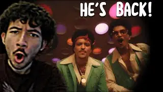 HE'S BACK! Reacting To Bruno Mars - I Just Might [Official Music Video]