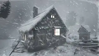 APOCALYPTIC WHITEOUT: EXTREME SNOWSTORM SOUNDS and ARCTIC BLIZZARD for Sleep | Polar Void
