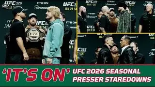 &ldquo;UFC 326 / 2026 Seasonal Press Conference &mdash; All Faceoffs!&rdquo;