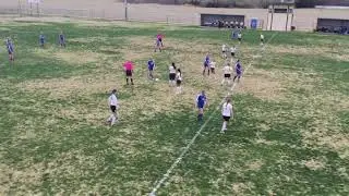 AHS Alva Girls Soccer vs Newkirk April 24, 2018 pt 2