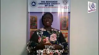KING SOLOMON Sunday School Lesson 38 (2021/2022)