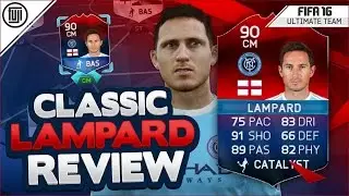 FIFA 16 CLASSIC HERO LAMPARD PLAYER REVIEW! (90) - FIFA 16 Ultimate Team