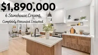 6 STONEHOUSE CRES | RENOVATED DETACHED TORONTO HOME FOR SALE