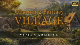 Charming Fantasy Village: TTRPG Music & Ambience | Happy Vibes, Uplifting Melodies