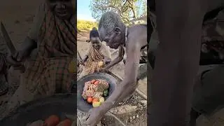 Is Tribal Food the Secret to Their Strength? #trending #africa #facts #tribalculture #youtubeshorts