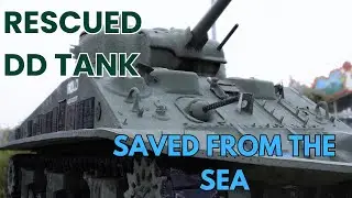 A Duplex Drive Sherman Tank Rescued from the Sea