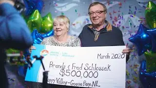 Atlantic Lottery | Lotto Max Winners: Brenda and Fred Schlossek of Happy Valley-Goose Bay, NL